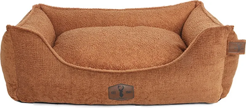 est 1941 - Premium Orthopedische Hondenmand - Kleur: Rusty Brown - Afmetingen: 60x45x23 cm de Boony en Roestbruin – photo produit