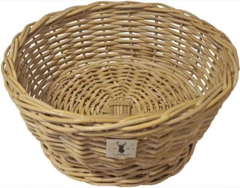 Est1941 Kattenmand Rotan Rond 48 CM von Boony in Braun – Produktfoto