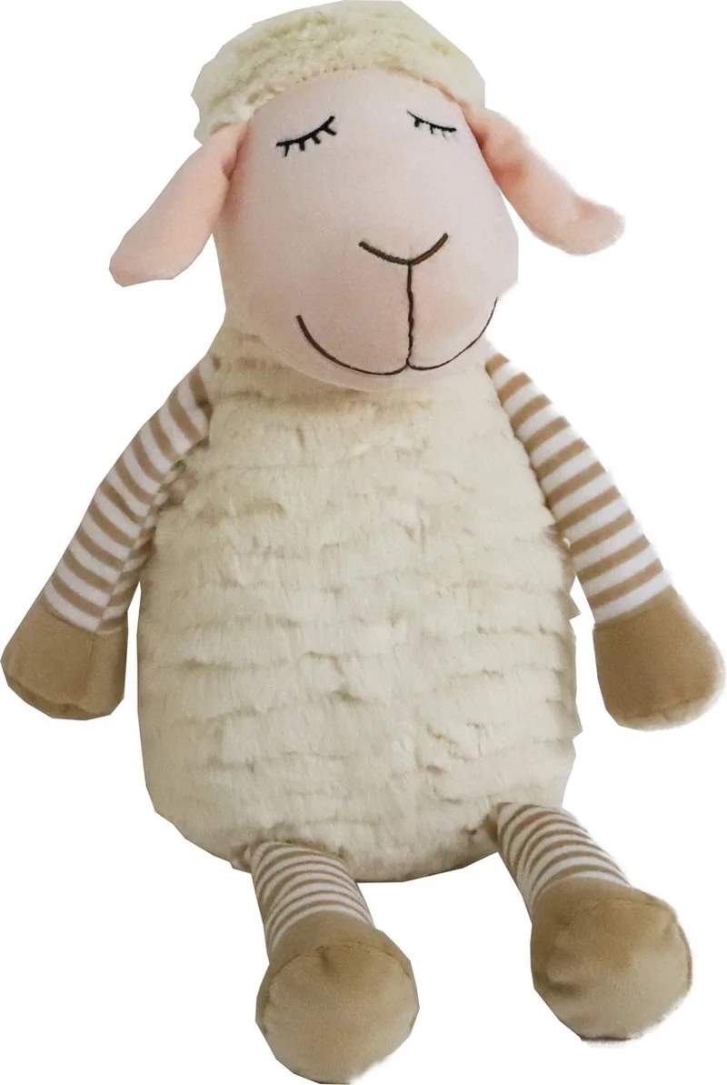 hondenspeelgoed schaap pluche met piep eco 42 cm by Boony in Beige – product photo