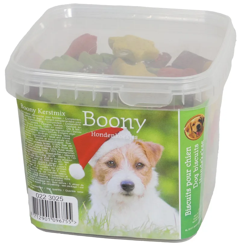 Kerstkoekjes Mix, emmer 500gr. by Boony – product photo