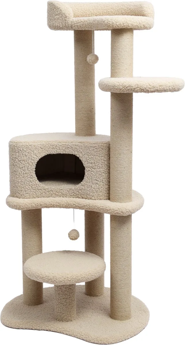 krabpaal nova 163cm de Boony en Sand Beige – photo produit