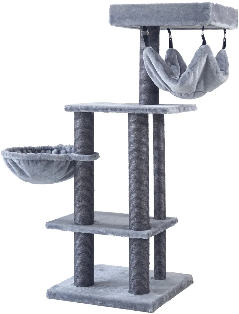 krabpaal sunanda grijs/zwart 126cm von Boony in Grau – Produktfoto