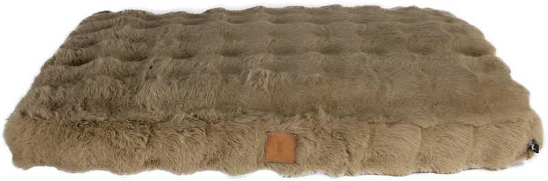 ligkussen Hondenkussen Imitatiebont - Kleur: - 85x60x8 cm by Boony in Stag Brown – product photo
