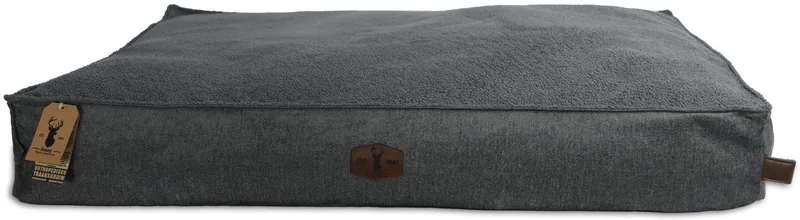Premium Ligkussen Orthopedisch Hondenkussen - Kleur: Shadow Grey - Afmetingen: 120x90x20 cm by Boony in Grey – product photo