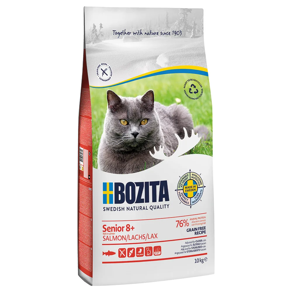 10kg Bozita Grainfree Senior 8+ Kattenvoer droog by Bozita – product photo