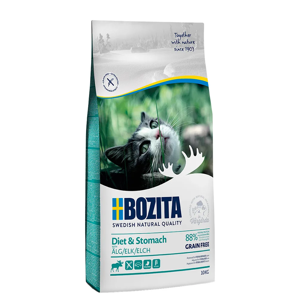 10kg Grainfree Diet & Stomach Eland Bozita Kattenvoer by Bozita – product photo