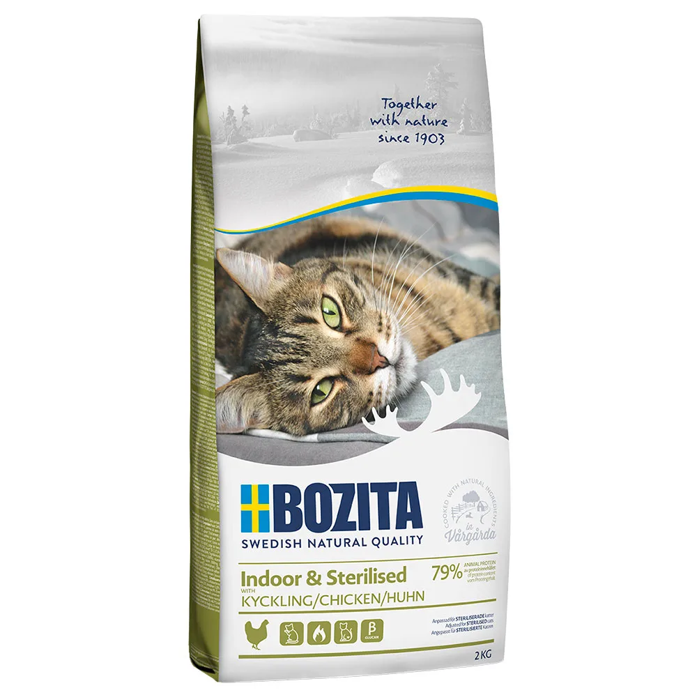 2kg Feline Indoor & Sterilised Bozita Kattenvoer van Bozita – productfoto