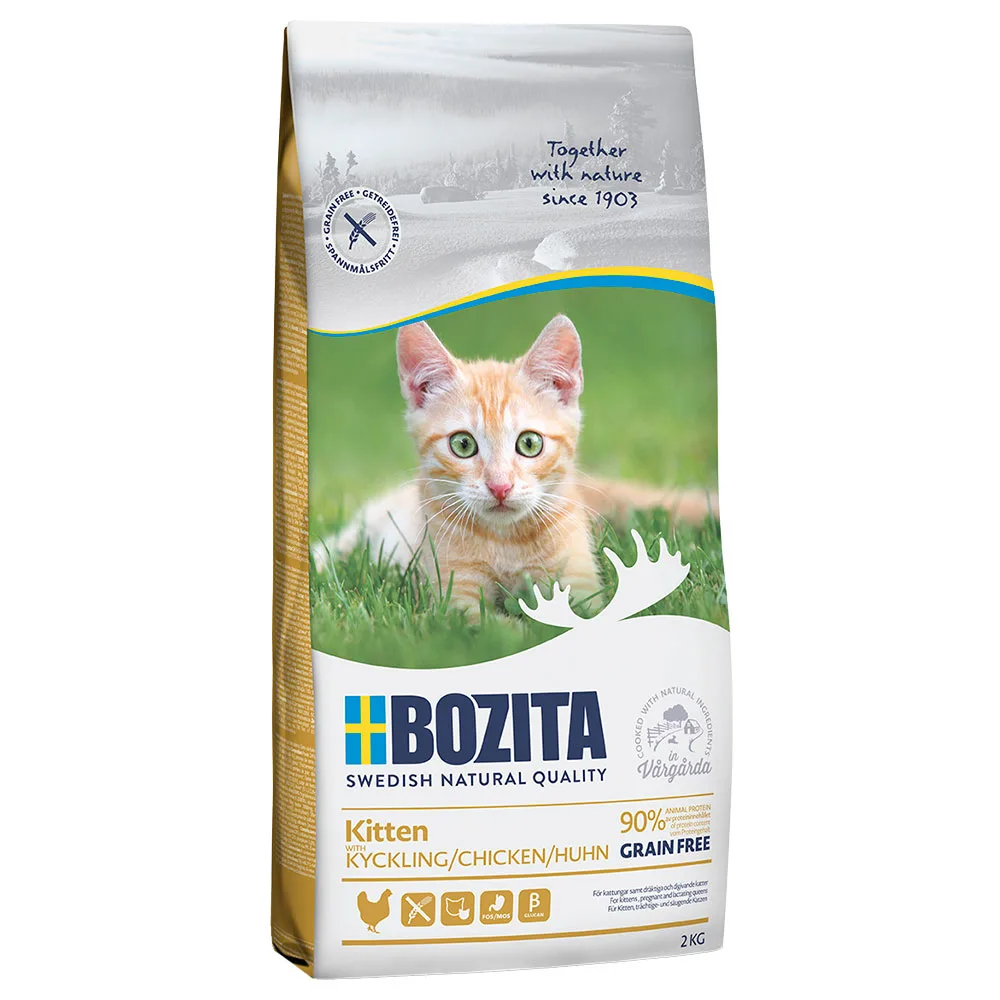 2x2kg Grainfree Kitten Bozita Kattenvoer van Bozita – productfoto