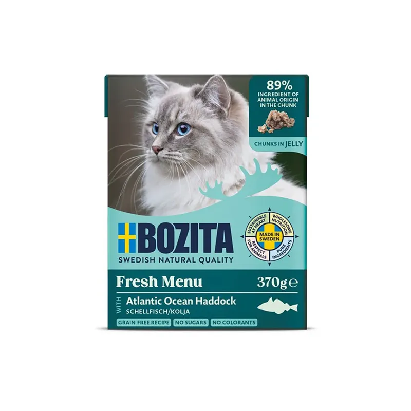 Bozita 4910 Vochtig Nat Kattenvoer 370g fra Bozita – produktbillede