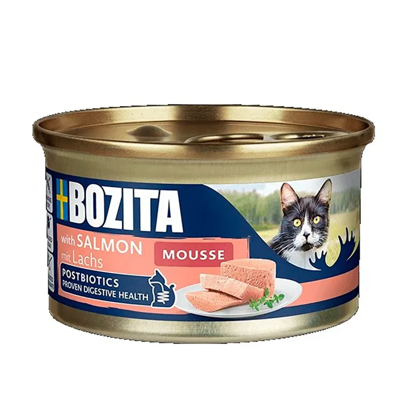 Mousse Zalm Nat Kattenvoer 85 G by Bozita – product photo