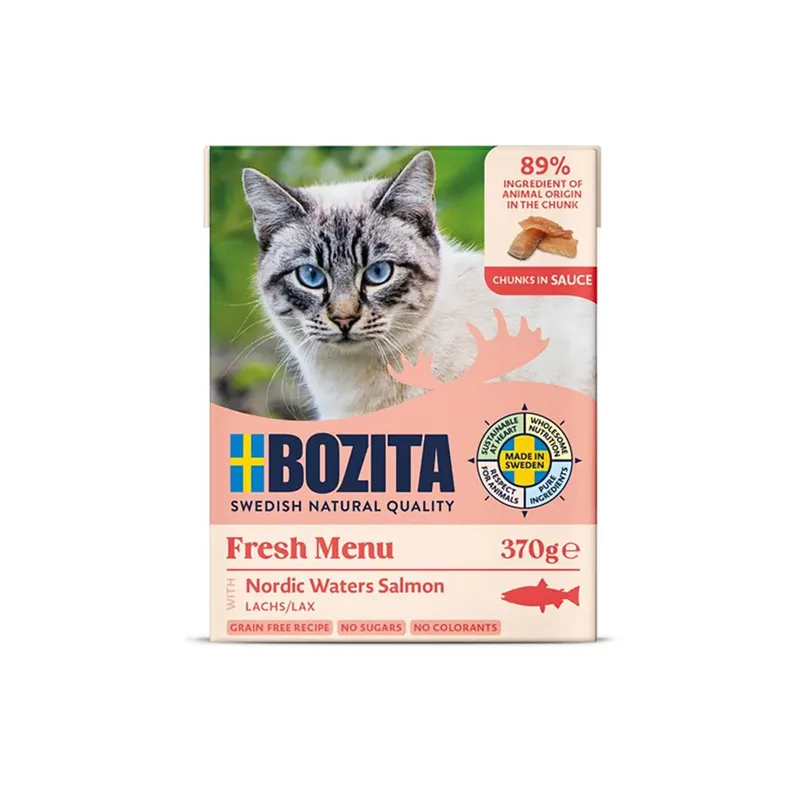 Pâtée Pour Chat Au Saumon de Bozita – photo produit
