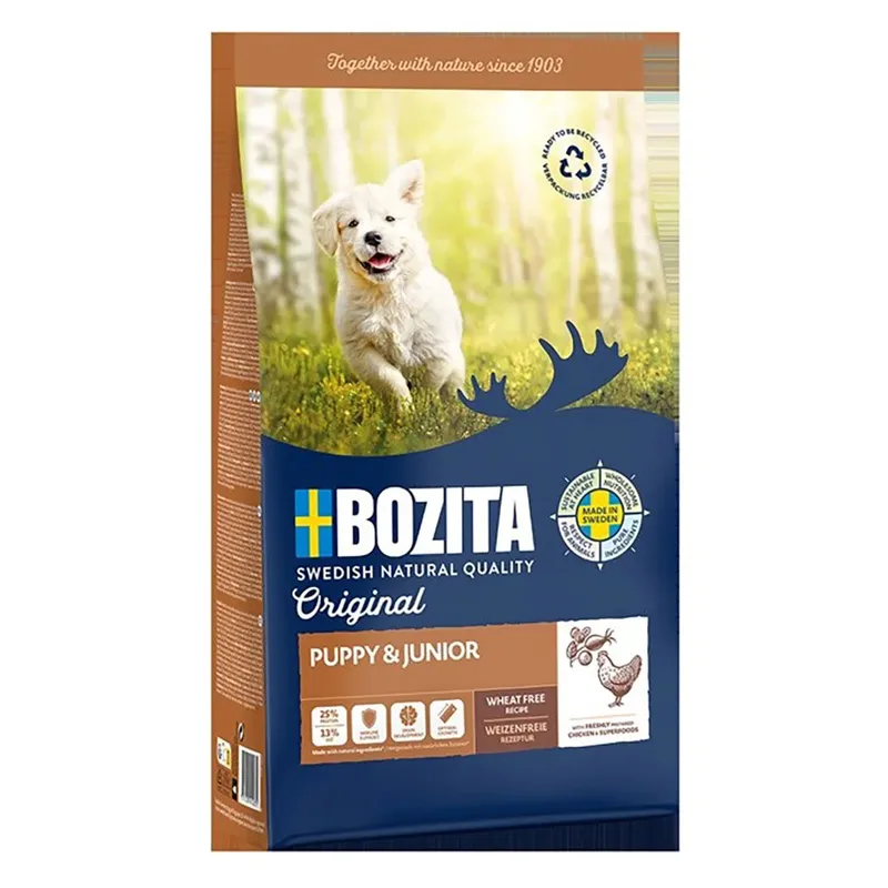 Originele & Junior Kip Hondenvoer 12kg von Bozita – Produktfoto