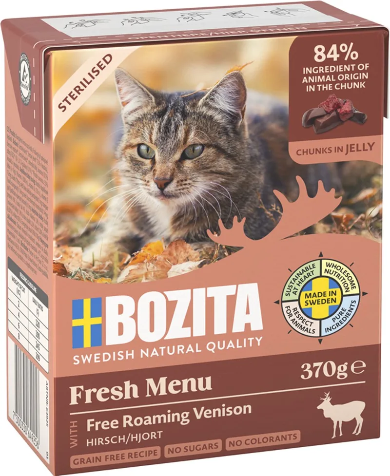 Sterilisiertes Nassfutter Für Hunde 370g von Bozita – Produktfoto
