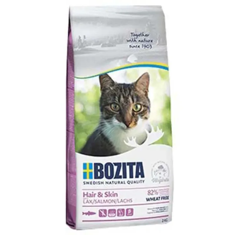 Tarwevrij Zalm Kattenvoer Voor Huid En Vacht 2kg by Bozita – product photo