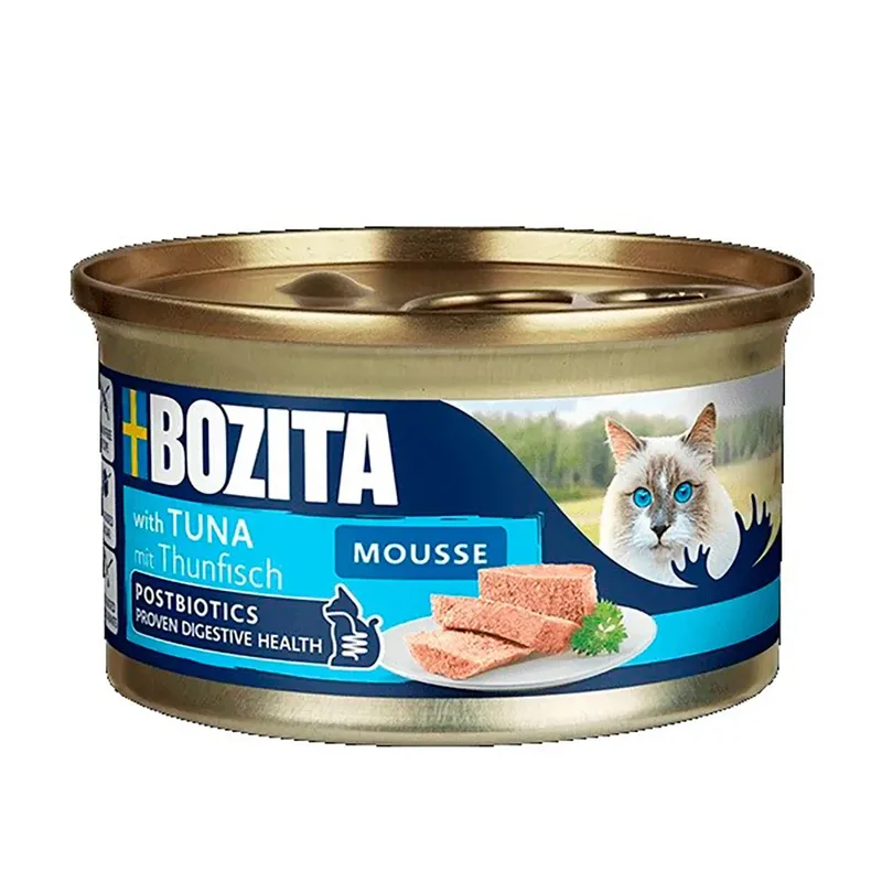 Tonijmmousse Natvoer Voor Katten 85 G by Bozita – product photo