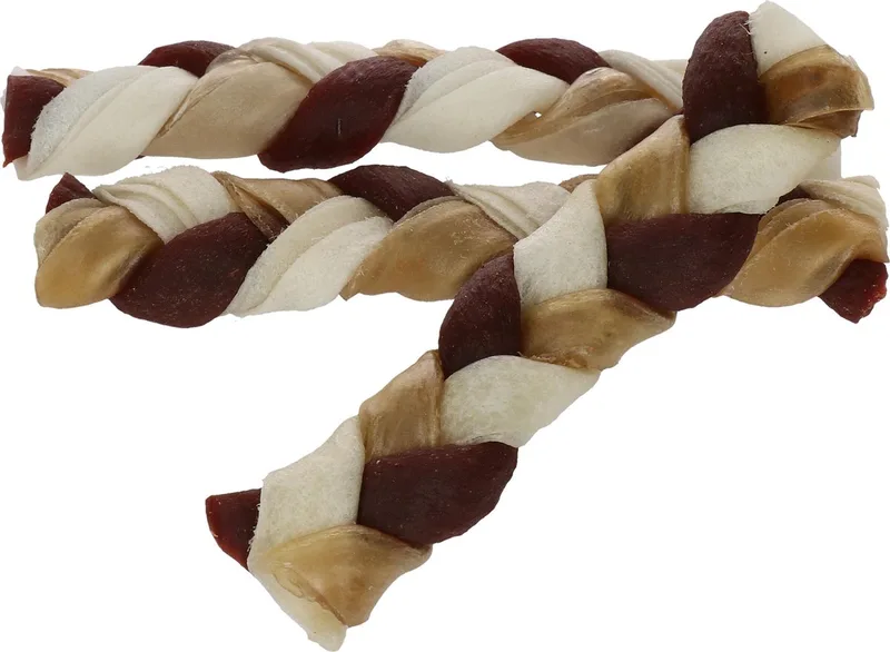 Hondensnack Twister Vlecht Klein 12 cm - 80 gr de Braaaf – photo produit