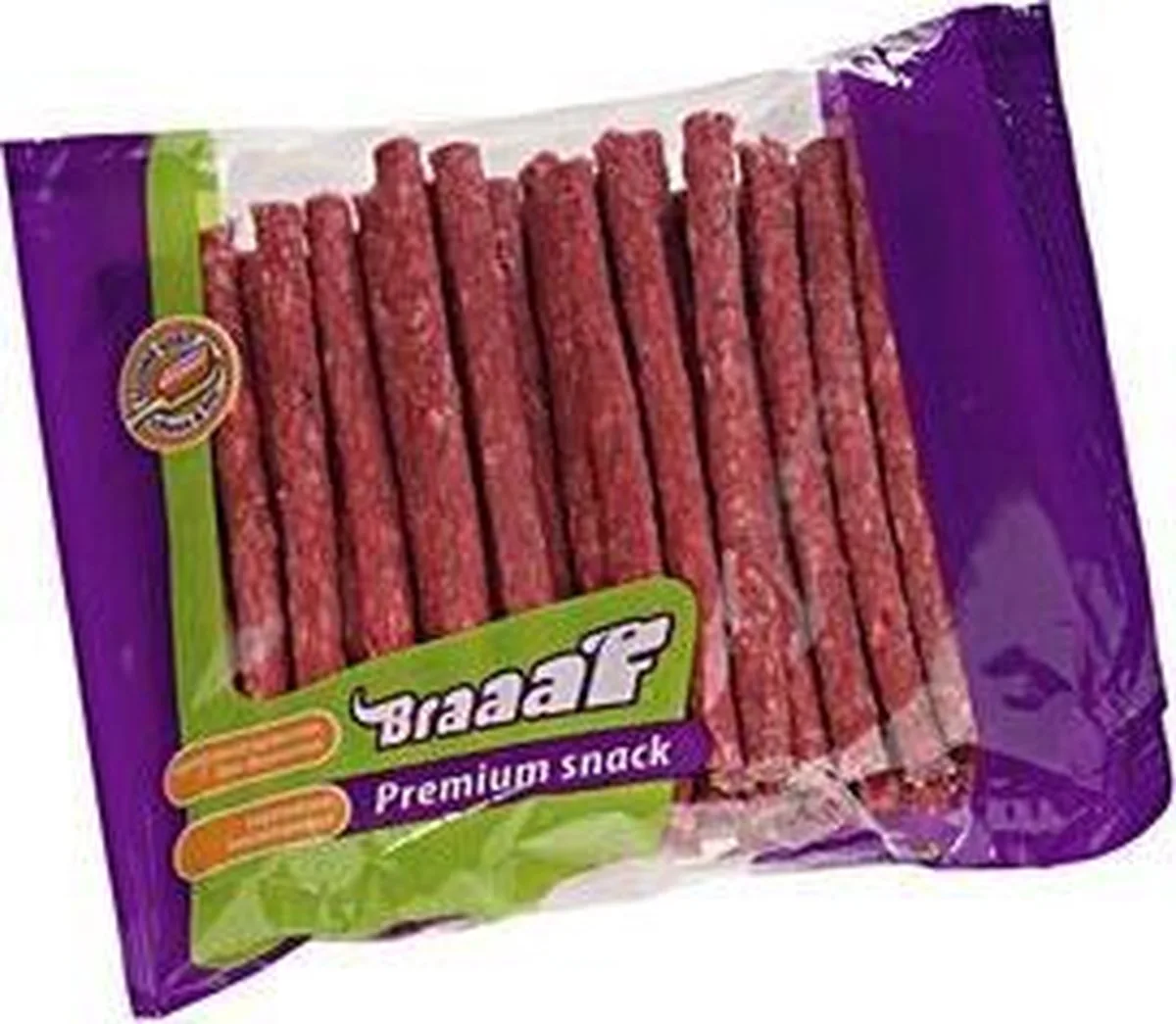Munchy Sticks rood 50 stuks x 10 van Braaaf – productfoto