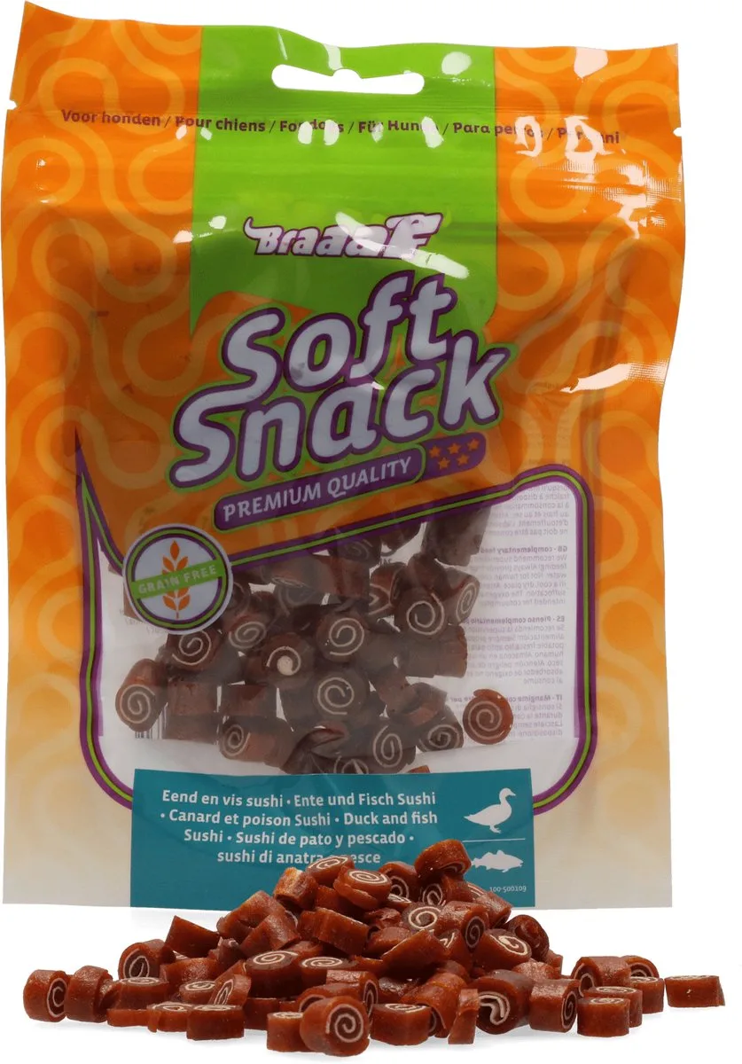 Soft Snack Kip en Vis van Braaaf – productfoto