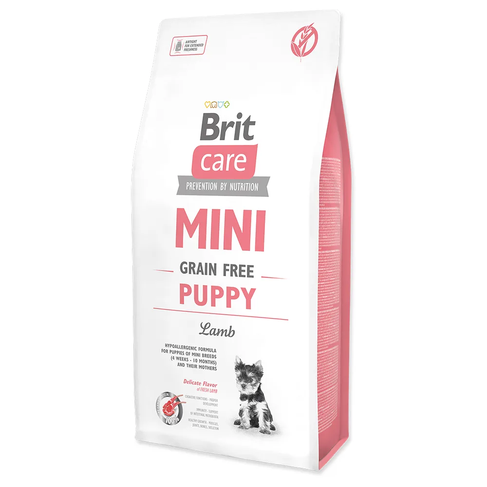2x 7kg Brit Care Mini Graanvrij Puppy Lam hondenvoer droog van Brit – productfoto