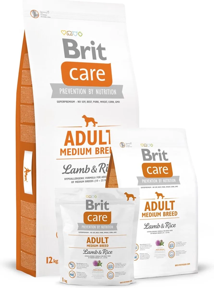 Adult Medium Breed Large 3 Kg. van Brit – productfoto