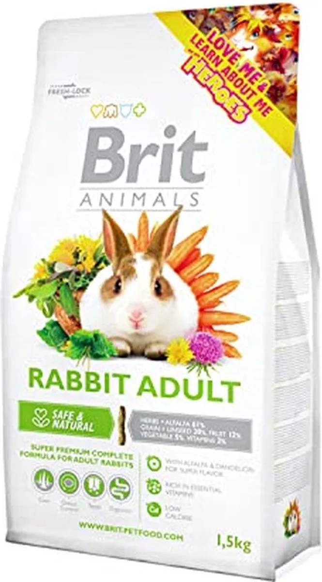 animals adult konijn 1.5kg by Brit – product photo