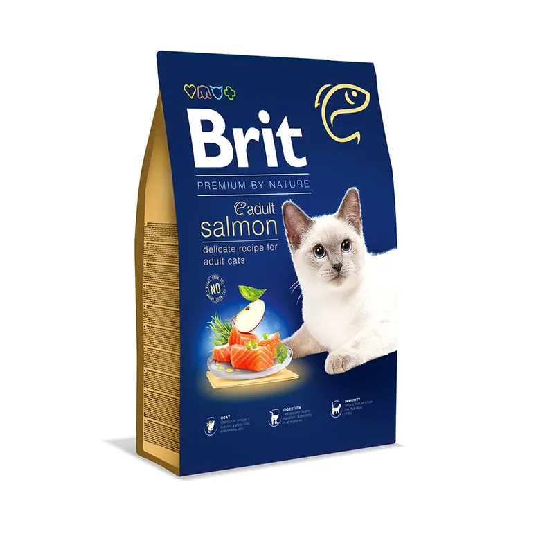 By Nature Adult Zalm Kattenvoer 8kg by Brit – product photo