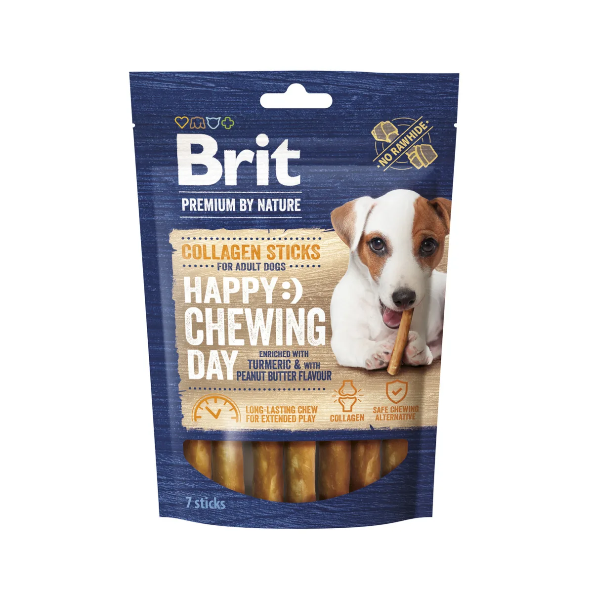 by Nature Collagen 7Sticks Hondensnacks van Brit – productfoto