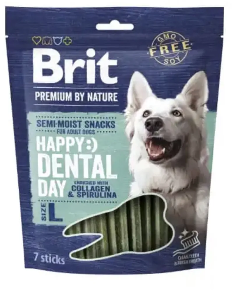 by Nature - Dog Dental Snacks L - 1 pcs by Brit – product photo