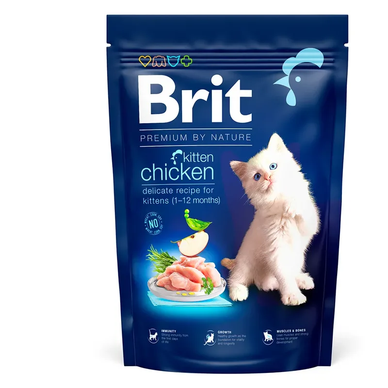 By Nature Kitten Hühnerfutter Für Katzen 1.5kg by Brit – product photo