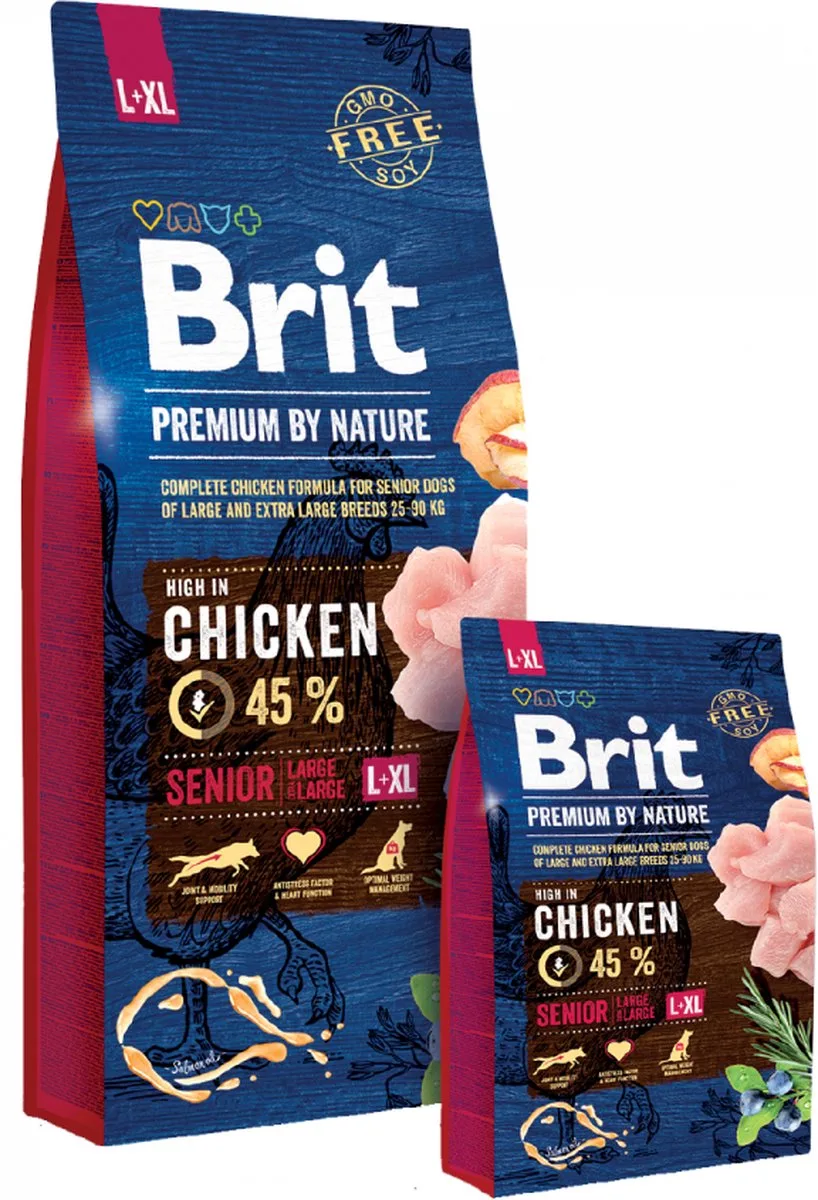 by nature Senior L+XL 3 kg van Brit – productfoto