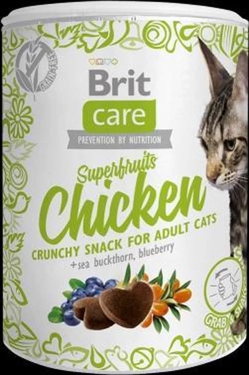 Cat Snack Superfruits Chicken by Brit – product photo