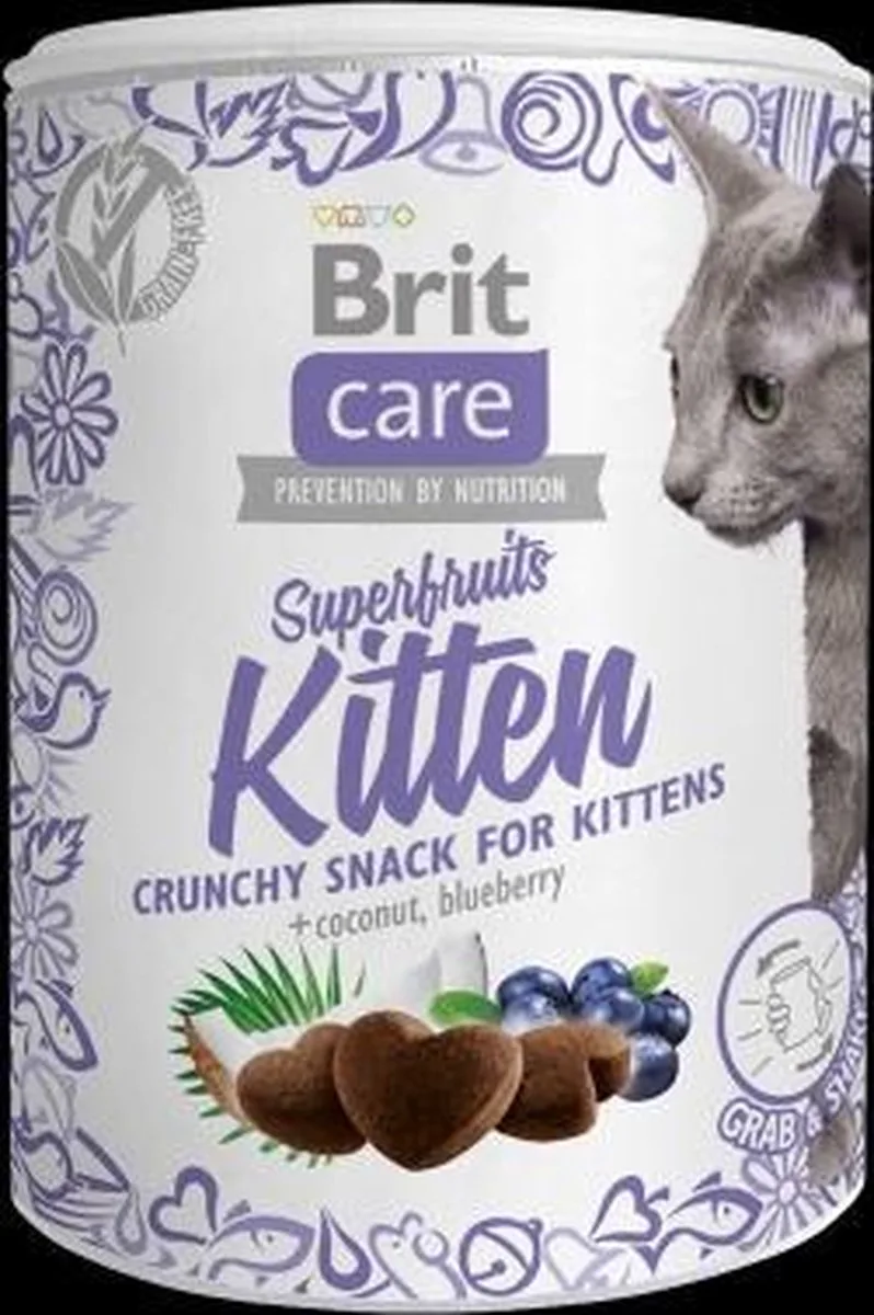 Cat Snack Superfruits Kitten by Brit – product photo