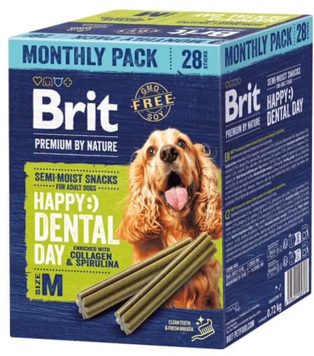 Dental stick - Medium - voordeelpakket - maandpakket von Brit – Produktfoto