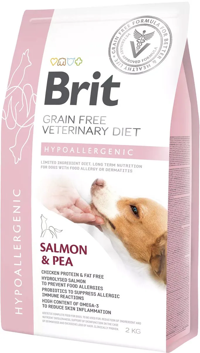 Dog - Grain free - Hypoallergenic - 2 kg van Brit – productfoto
