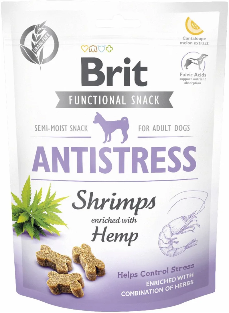 Fs Antistress Shrimps - Hondensnacks - Garnaal 150 g by Brit – product photo