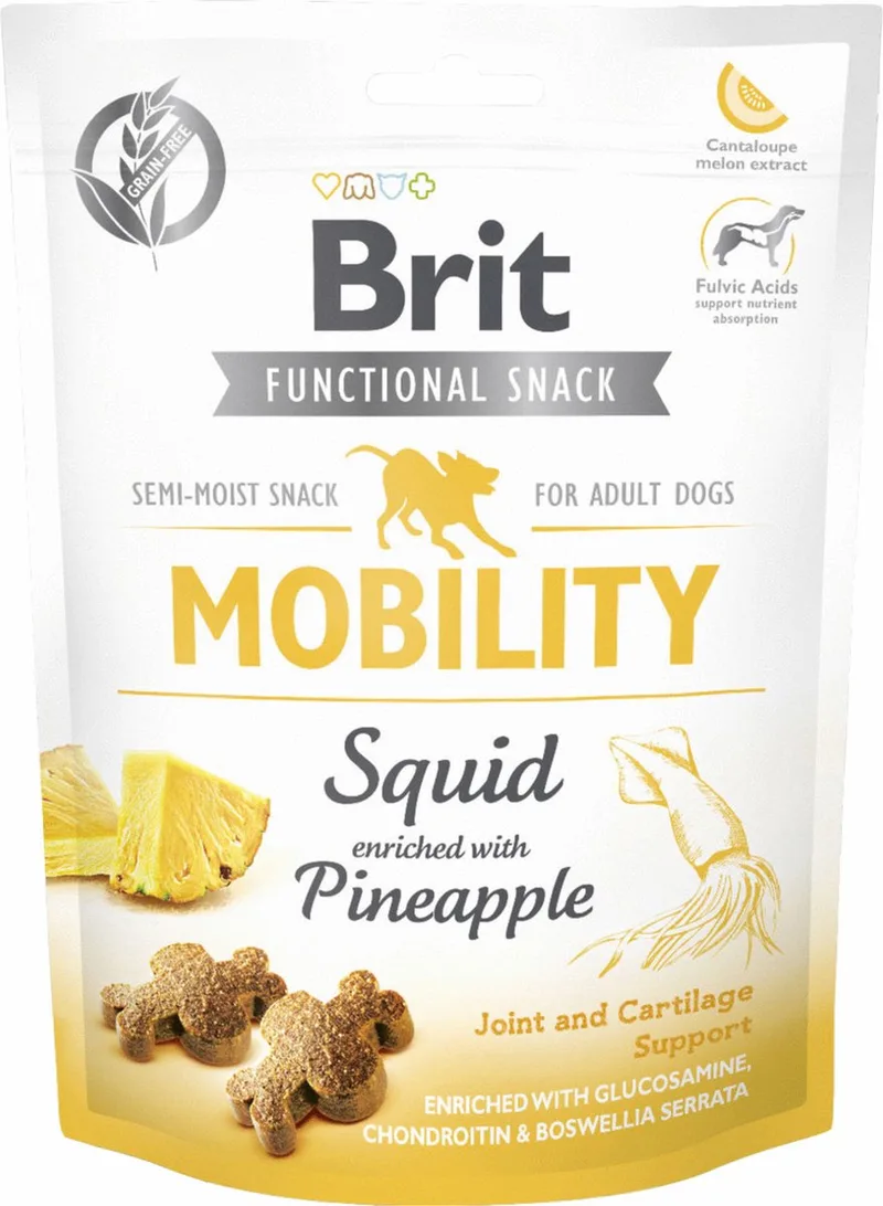 Fs Mobility Squid - Hondensnacks - Ananas 150 g från Brit – produktbild