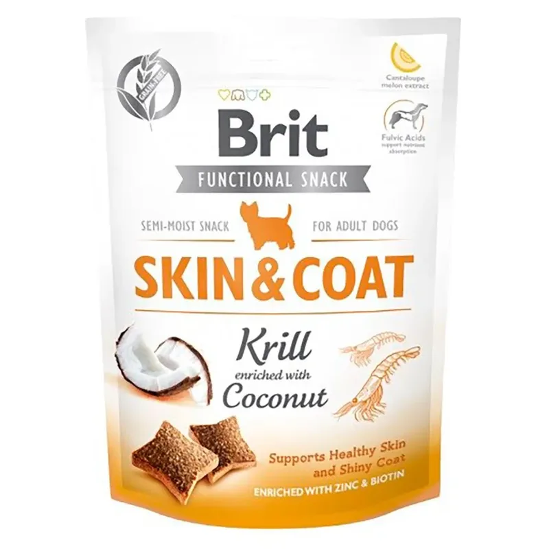 Functionele Snack Huid En Vacht Krill Hondensnack 150g by Brit – product photo