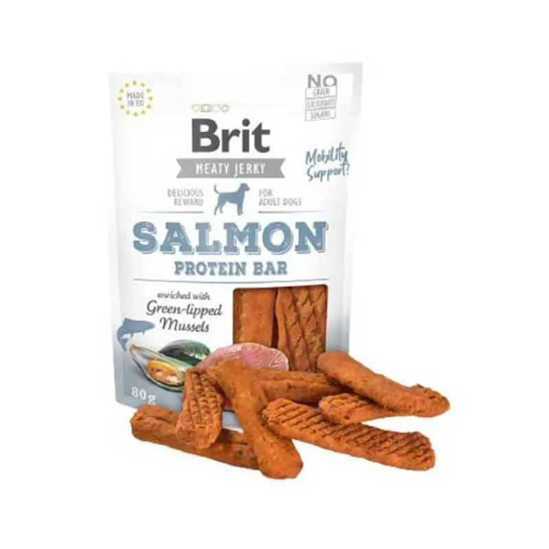 Gedroogde Zalm Hondensnack 80g by Brit – product photo 2 of 2