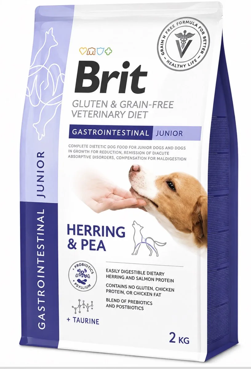GF VD Dog Gastrointestinal Junior - 2 kg by Brit – product photo
