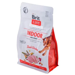 Graanvrij Anti-stress Kattenvoer Voor Volwassen Binnenkatten 400g by Brit – product photo 2 of 4