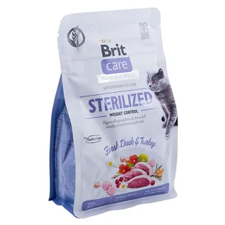 Graanvrije Gesteriliseerde Gewichtsbeheersing Kattenvoer 400g by Brit – product photo 2 of 4