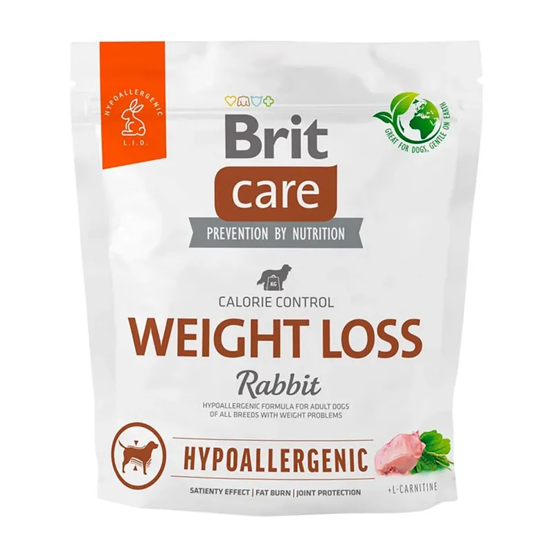 Hypoallergeen Hondenvoer Voor Volwassen Konijnen Voor Gewichtsverlies 1kg by Brit – product photo