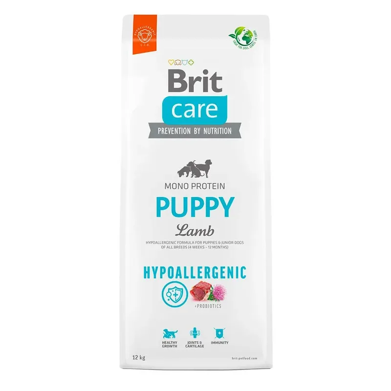 Hypoallergenes Welpenfutter Mit Lamm 12kg von Brit – Produktfoto