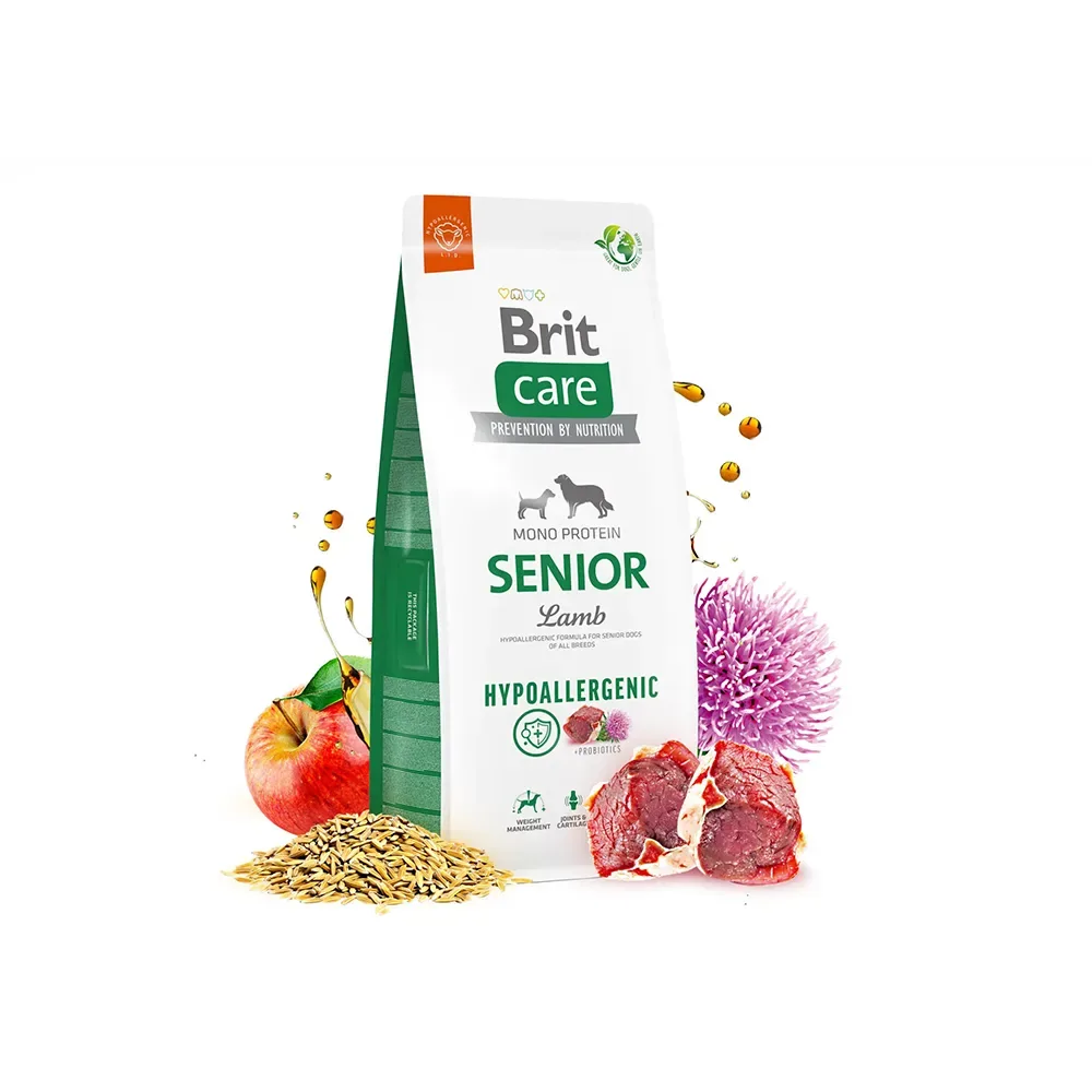 Care Hypoallergenic Senior Hundefutter 3kg von Brit – Produktfoto
