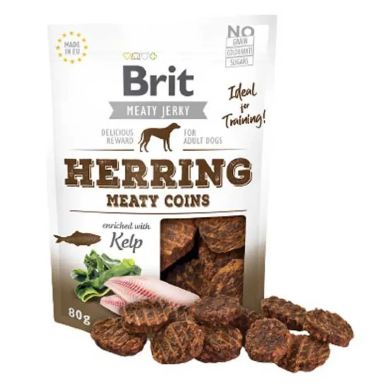Jerky Snack Fish 80 G Hondenvoer by Brit – product photo 2 of 2