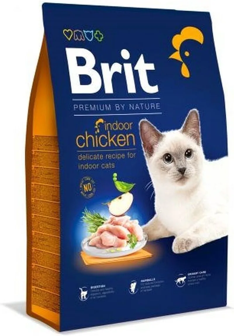 Kattenvoer Brit PREMIUM BY NATURE INDOOR Volwassen Kip 1,5 Kg by Brit – product photo