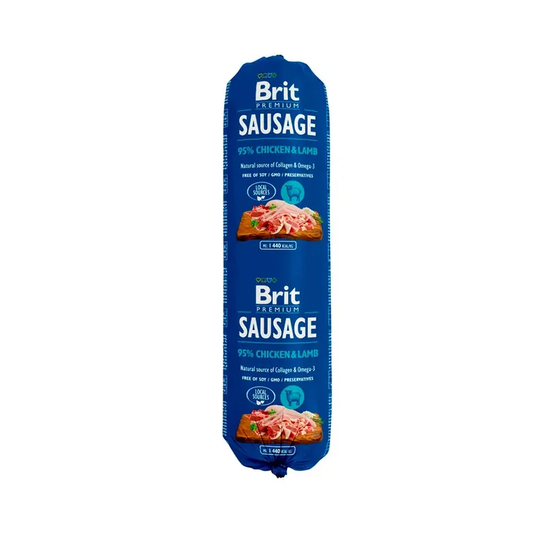 Premium Hühner-und Lammfleisch Nassfutter Für Hunde 800g von Brit – Produktfoto