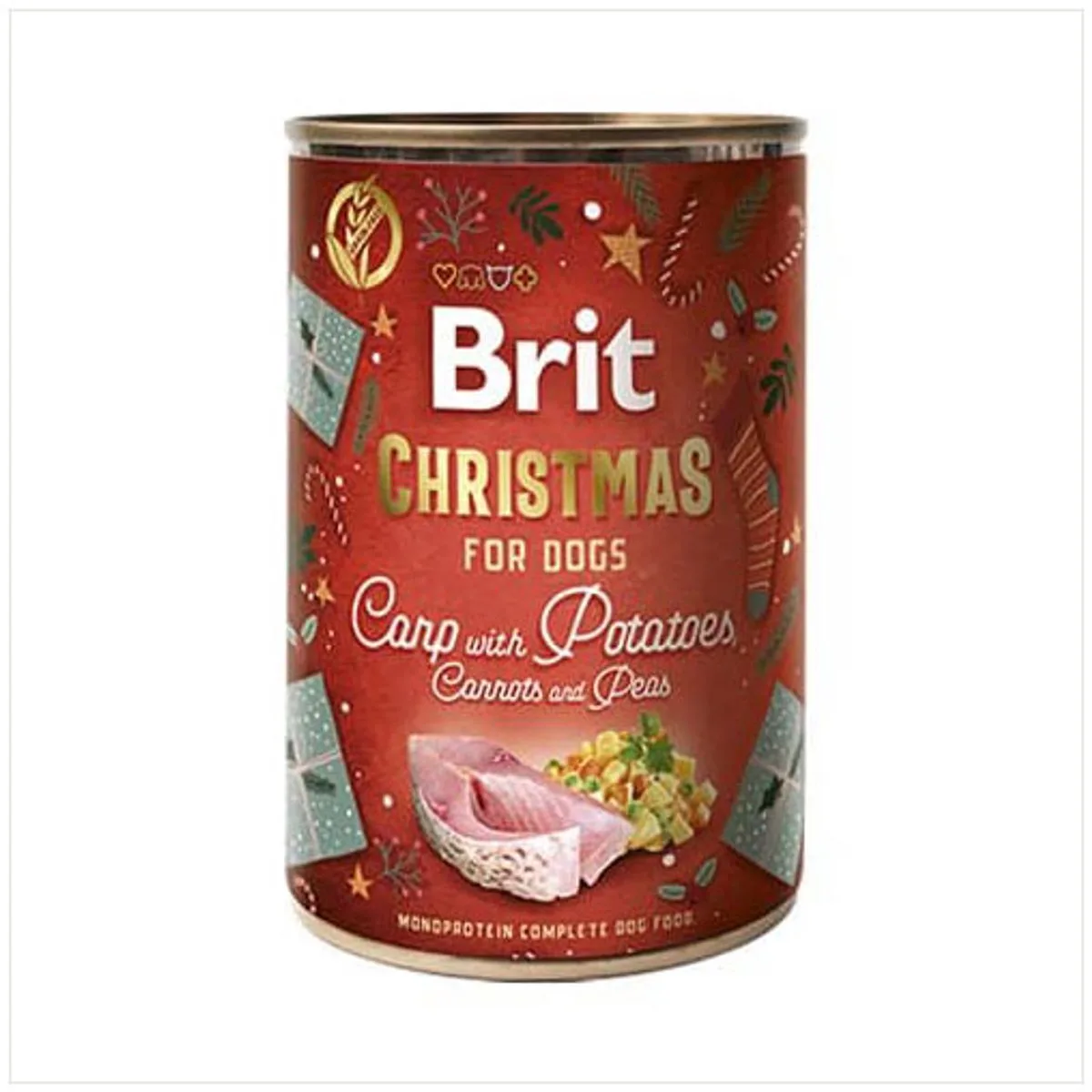 Mono Proteine - Christmas Dinner - Karper van Brit – productfoto