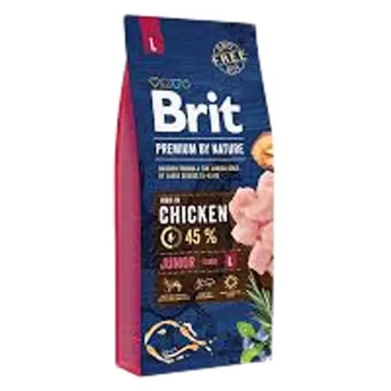 Nature L Kip Puppyvoer 15kg by Brit – product photo