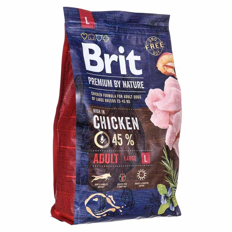 Nature Volwassen Hondenvoer Grote Rassen (l) 3kg by Brit – product photo